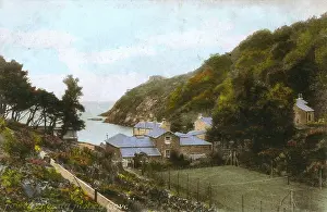 Courts: Ready Money Cove, Fowey, Cornwall