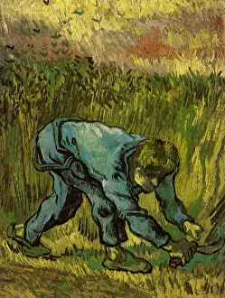 Reaping: Reaper with Sickle, by Van Gogh