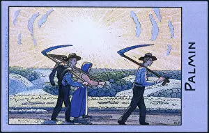 Scythes: Reapers on their way to a field