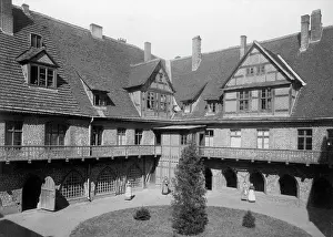 Cistercian: Rear front of the abbey in the Heiligengrabe Monastery