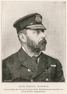 Markham: Rear-Admiral Markham, of HMS Camperdown, 1893