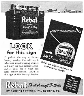 Autolite: Rebat Aircraft Batteries
