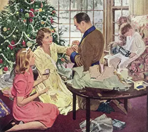Kneels: Receiving Special Gift