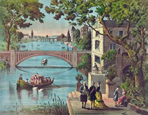 C1882: The reception of Benjamin Franklin in France