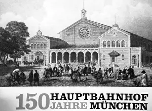 Terminus: Reception building of the main train station in Munich