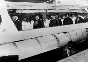 Raeder: Reception of the cruiser Berlin in Cuxhaven, 1929
