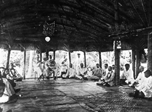Colonies: Reception of the German governor in Samoa