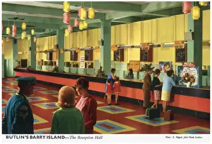 Reception hall at Butlin's Barry Island