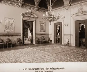Centenary: Reception hall of the Prussian War Academy, 1910