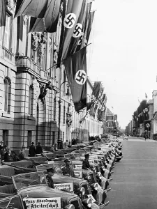 Parking: Reception of the honor delegation of the German working