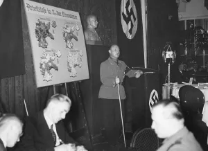 Rate: Reception for international newspapers, 1935