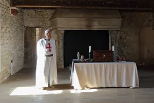 Hospitaller: Reception room, Commanderie templiere d'Avalleur
