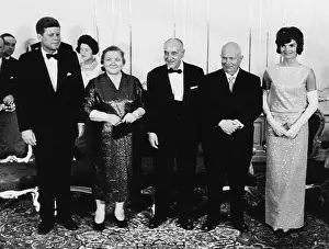 Schaerf: Reception at Schoenbrunn Palace during the June