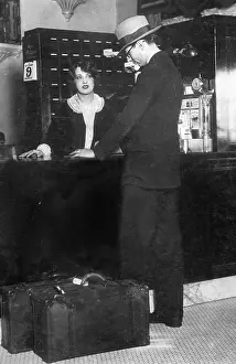 Receptionist: Receptionist in a hotel in Berlin, 1928