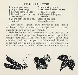 Hotpot: Recipe for a midsummer hotpot