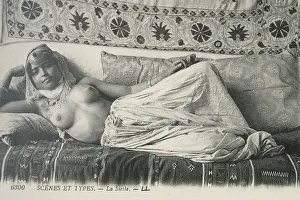 Divan: Reclining Algerian beauty