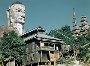 Pongyi: Reclining Buddha - Rangoon