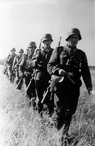 Commissioned: Reconnaissance patrol of the Wehrmacht on the Eastern Front