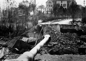 Reached: Reconquest of Goldap by German troops, 1944