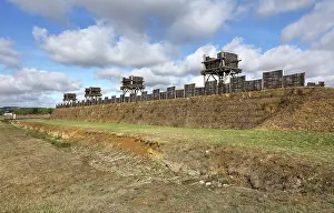 Palisade: Reconstructed fortifications, MuseoParc Alesia