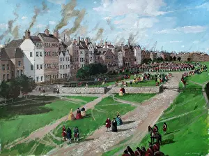 Lovat: Reconstructed view, Tower of London, 1750