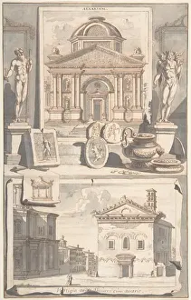 Goeree: A Reconstruction of the Aerarium (above) and a