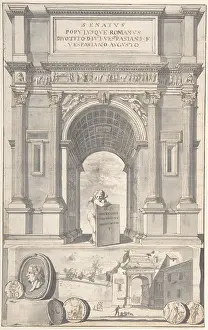 Goeree: A Reconstruction of the Arch of Titus (above)