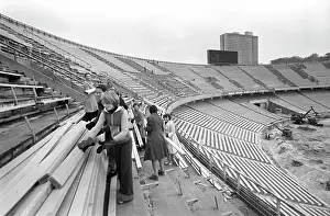Dubil: Reconstruction of Central Stadium in Kiev, 1978