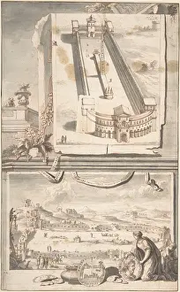 Caracalla: Reconstruction of the Circus of Caracalla (above)