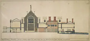 Cross Section: Reconstruction cross-section, Whitehall Palace