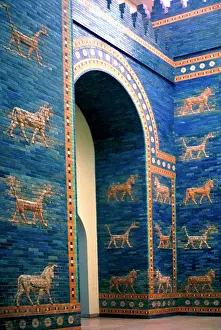 Constructed: Reconstruction of the Ishtar Gate; the eighth
