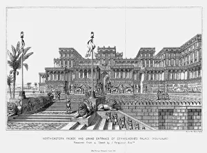 1853: Reconstruction of the north-eastern faEade of