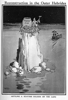 Thistles: Reconstruction in the Outer Hebrides by Heath Robinson, WW1