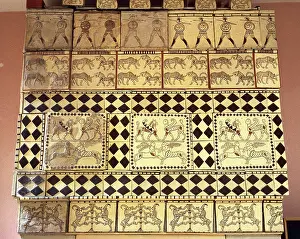 Goat: Reconstruction of a Phrygian building. 7th century BC