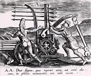 Arrows: Reconstruction of a Roman war engine for firing