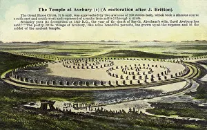 Druidic: Reconstruction of the Stone circles at Avebury, Wiltshire