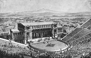 Recontructed: Reconstruction of the theatre of Dionysus, Athens