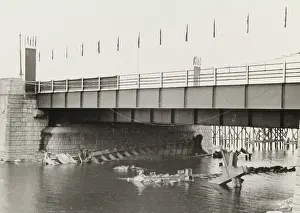 Bruecke: Reconstruction works for the re-opening