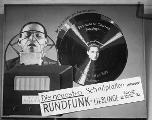 Semitic: Record advertising at the exhibition The Eternal Jew