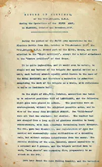 79th: Record of Services of the 79th Brigade, RFA, Flanders