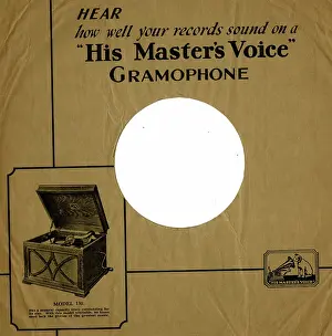 Sleeve: Record sleeve, His Master's Voice