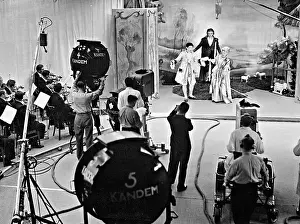 Mozart: Recording of an opera performance at a television station