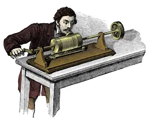 Phonograph: Recording Sound on Phonograph, 19th Century