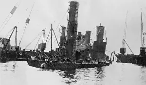 Towed: Recovery of the Hindenburg near Scapa Flow, 1930
