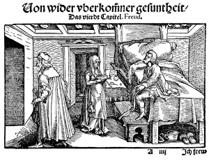 Recovered: Recovery of a patient, 16th century