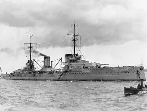Towed: Recovery of the Von der Tann near Scapa Flow, 1930