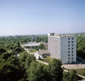 Grove: Recreation centre Pear grove in Nalchik, 1977