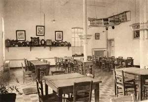 Merksplas: Recreation Room at Establishment for Recidivists, Merxplas