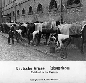 Stable: Recruit life, 1902