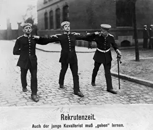 Learns: Recruit training, 1913